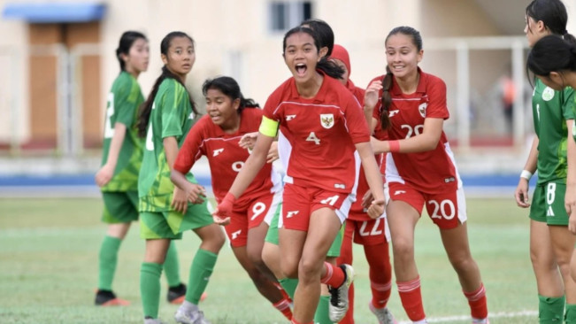 Pemain Timnas Putri Indonesia U-17. [X]